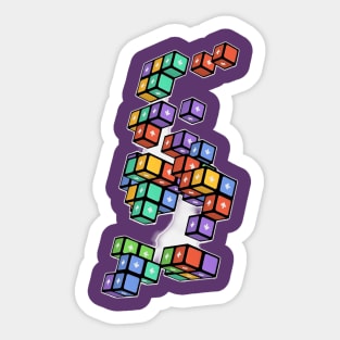 Puzzle. Sticker